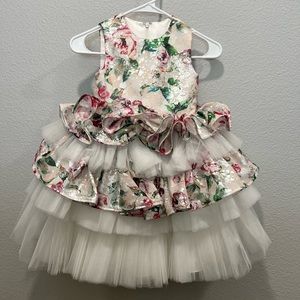 Sora Frank Floral Dress